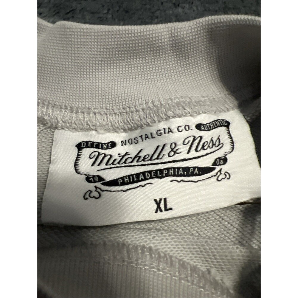XL Mitchell & Ness Branded Script Crewneck Sweats… - image 6